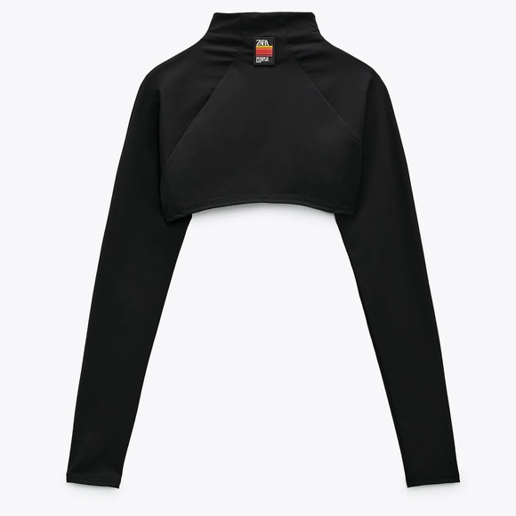 Zara Purple Magazine Crop Jacket - Picture 4 of 5